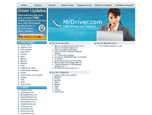 Tablet Screenshot of mrdriver.com
